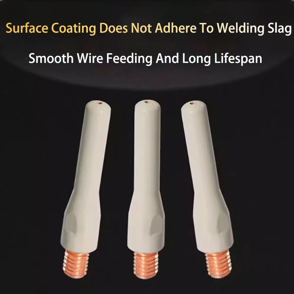 Two Protection Welding Coating Conductive Nozzle Welding Gun Accessories Do Not Stick To Welding Slag Conductive Nozzle
