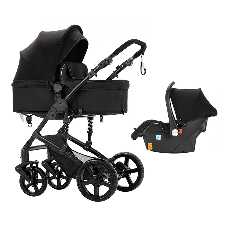 Baby Stroller Baby 3 in 1 Stroller 2024 New Fashion Travel Trolley High Landscape Baby Car Newborn Safety Carriage Baby Stroller