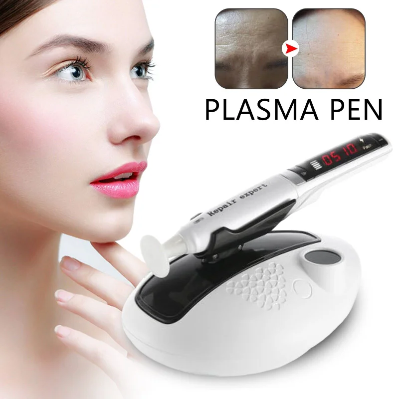 Professional Ozone Fibroblast Jet Plasma Pen Dark Spots Tag Mole Ance Wrinkle Remover Freckles Plasma Pen Cold Plasma Machine