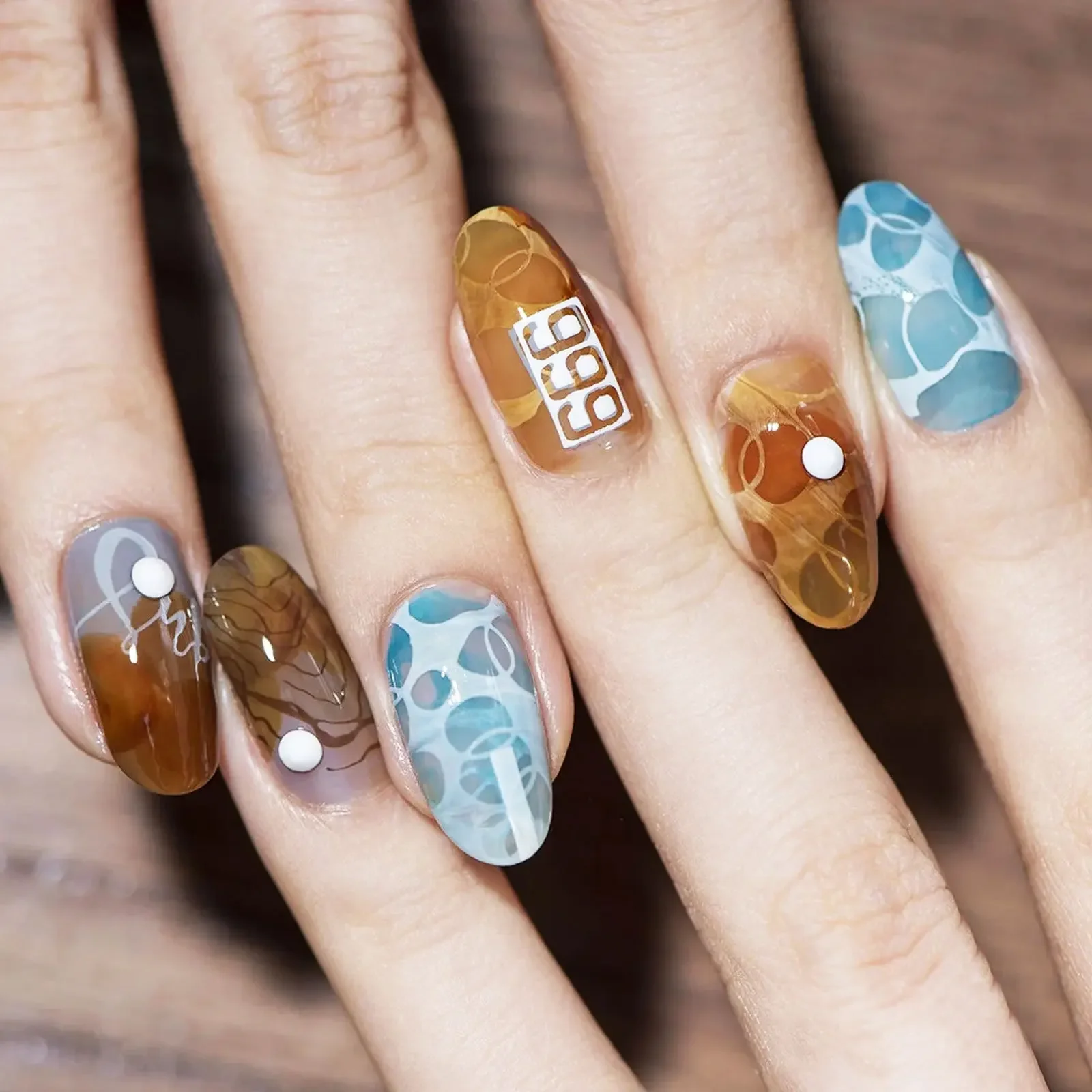 Qsezeny Clear Jelly Nail Stamper Schraper Set Siliconen Hoofd Polish Stencil Sjabloon Voor Stempelen Plaat Nail Stamp Tool Manicure