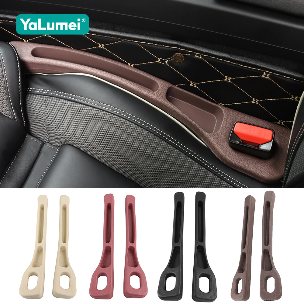 

1 Pair Universal Car Seat Gap Plug Strip Side Seam Car Gap Filler Leak Proof Seat Gap Storage Organizer Interior Decoration