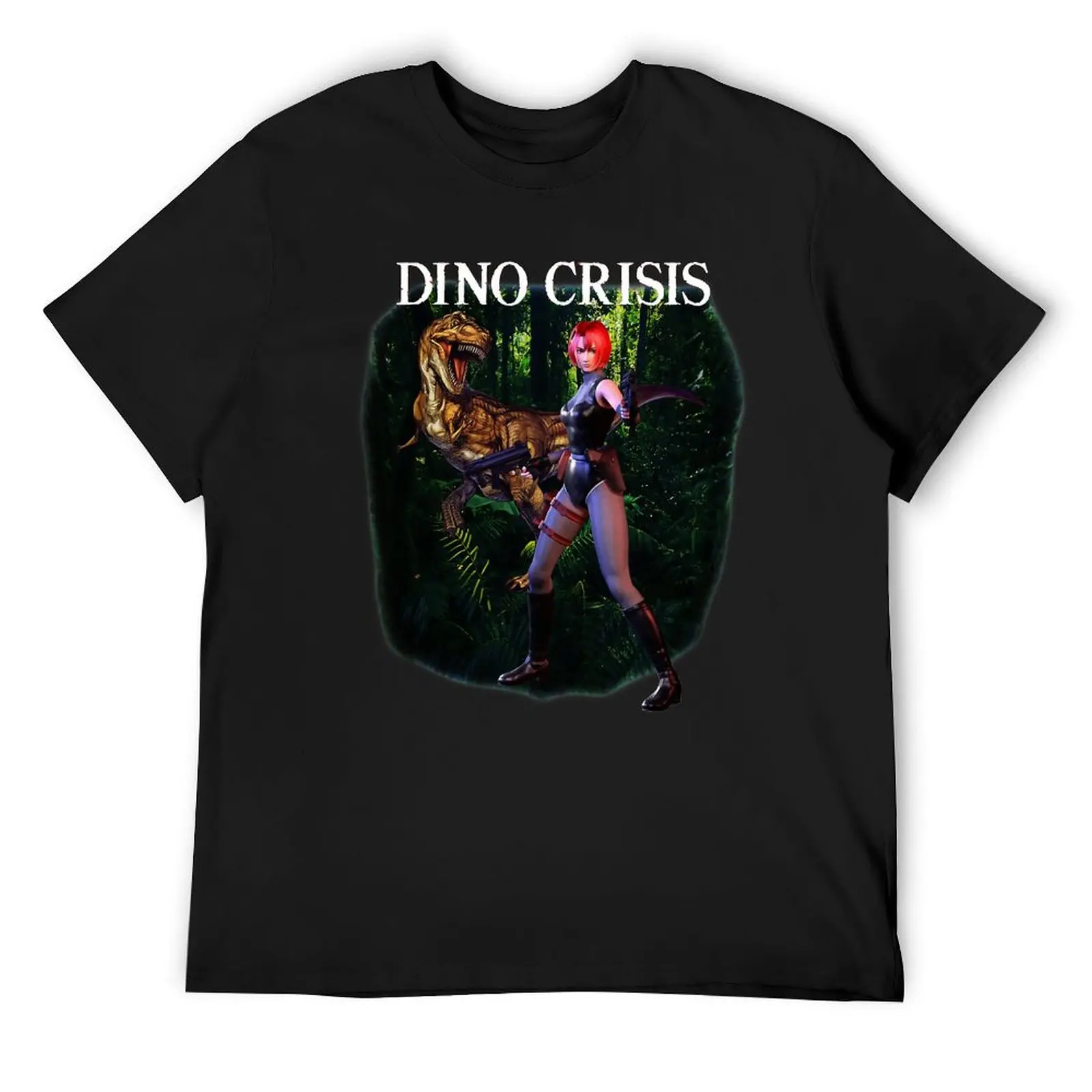 

Dino Crisis Regina T-Rex T-Shirt blue archive customs heavy weight t shirts for men