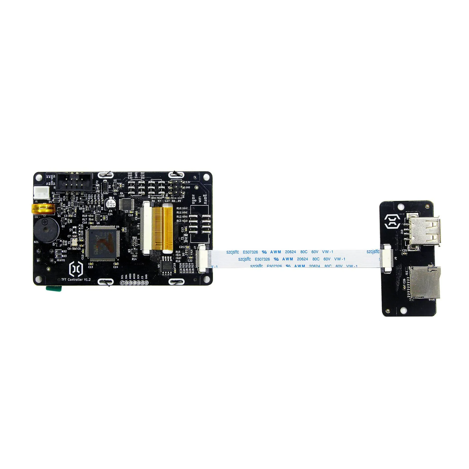 3D Printer Sidewinder X2 And Genius Pro LCD Screen And TFT Board Components