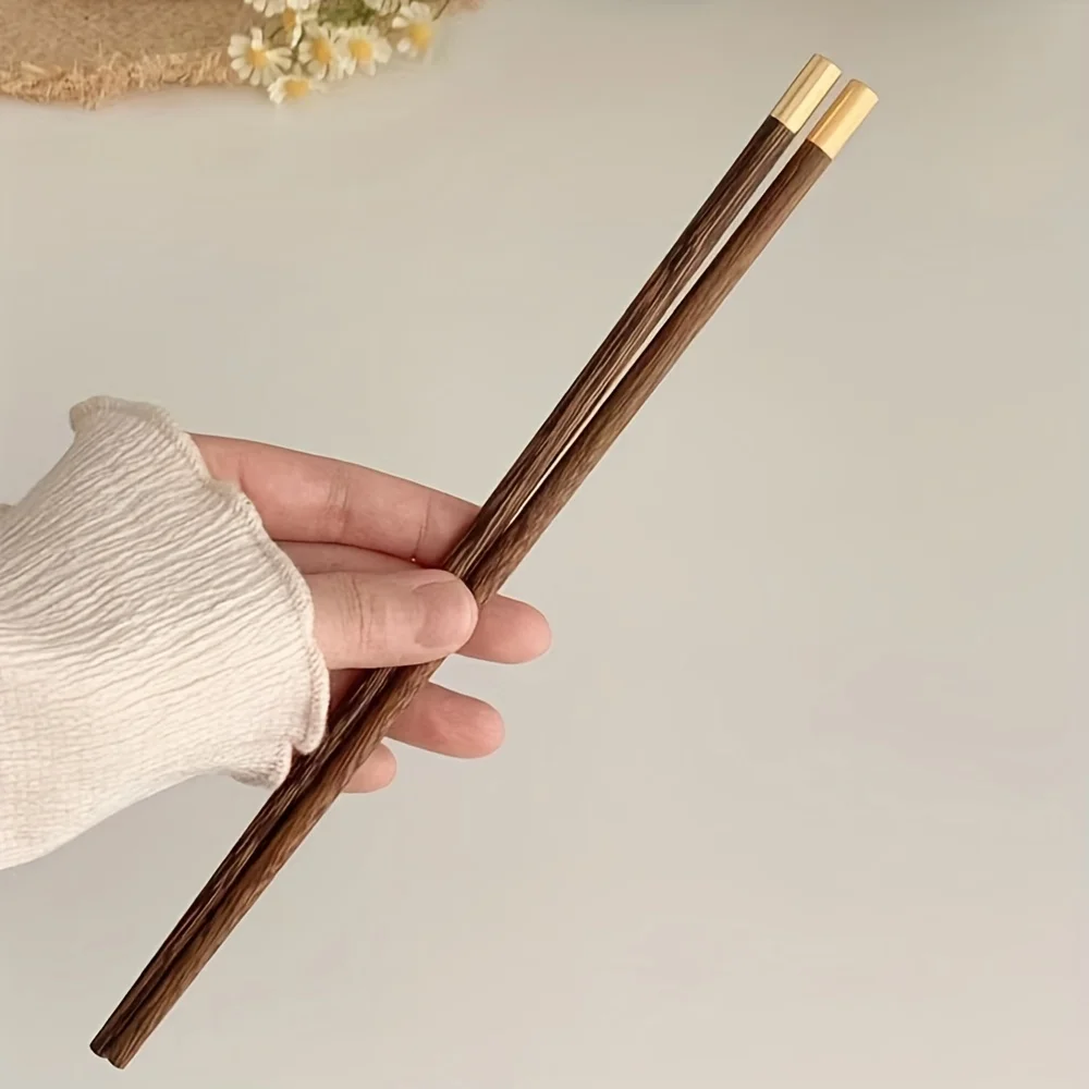 Red Sandalwood Chopsticks, Reusable Natural Wooden Chopsticks, Antibacterial Anti-mildew High Temperature Solid Wood Chopsticks