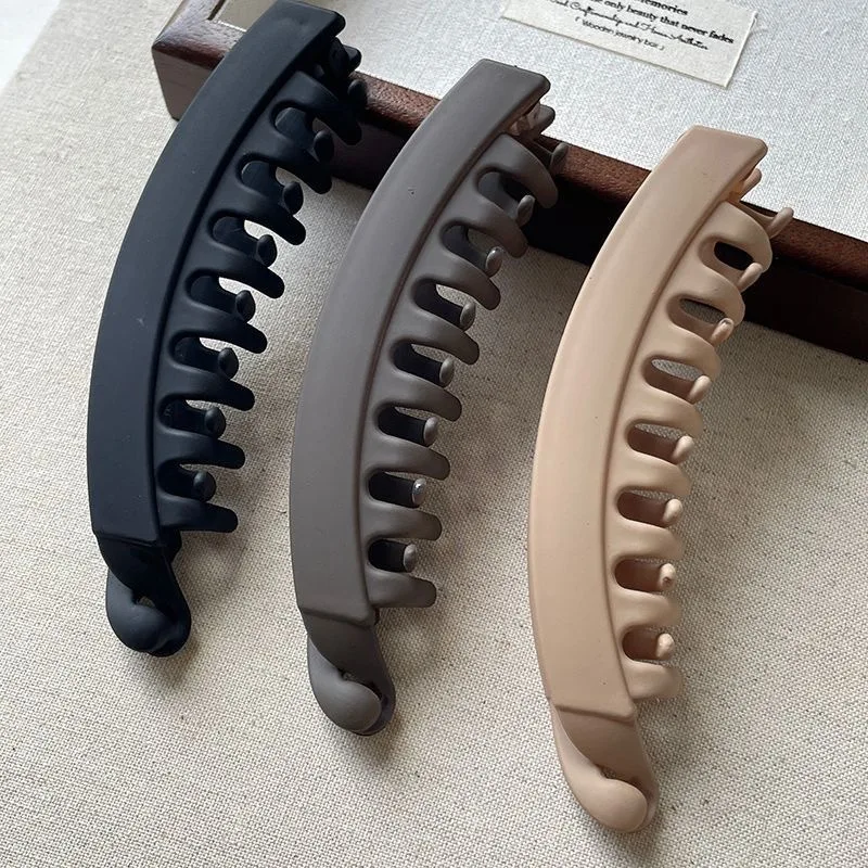 3pcs Banana Hair Clips,5 Inch Large Banana Clip for Thin Fine Thick hair,Non Slip Banana Claw Clips for Women
