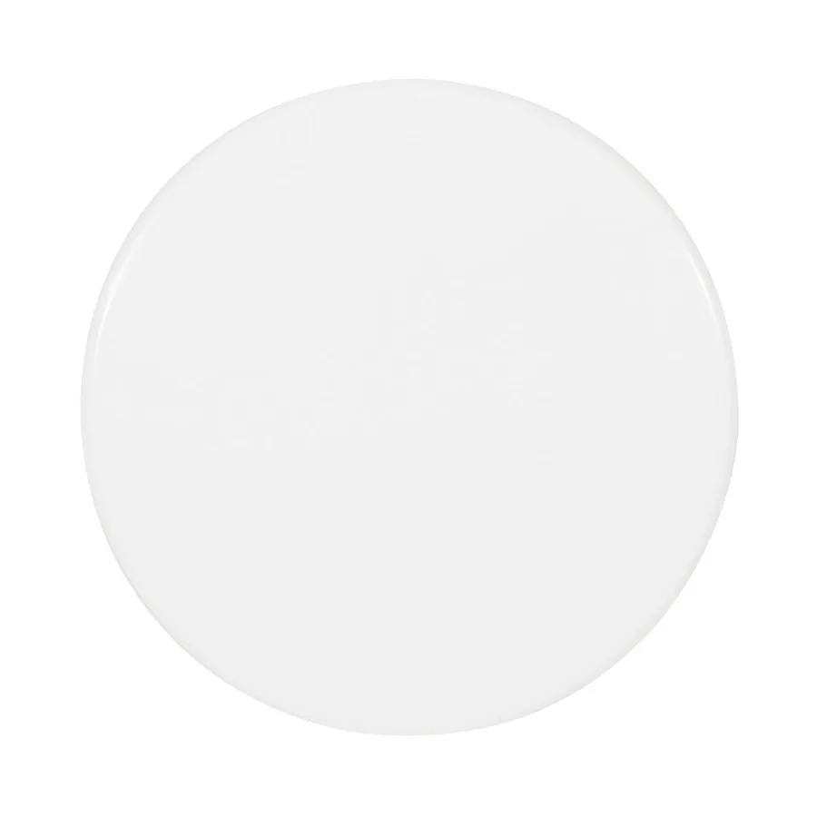 Meja Ujung Logam Luar Ruangan Besar