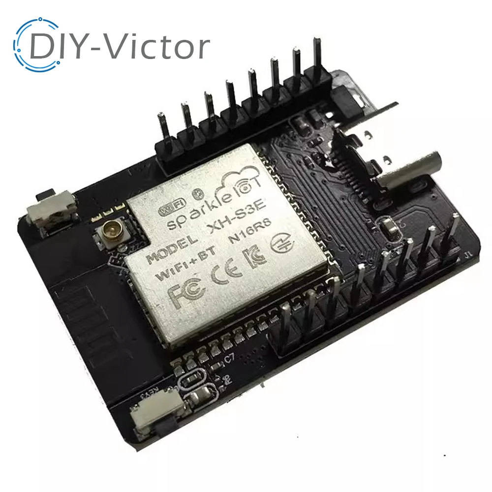 ESP32-S3-CAM WiFi and Bluetooth 5.0 development board module with OV2640 camera N16R8 version ESP32-S3 chip Type C interface
