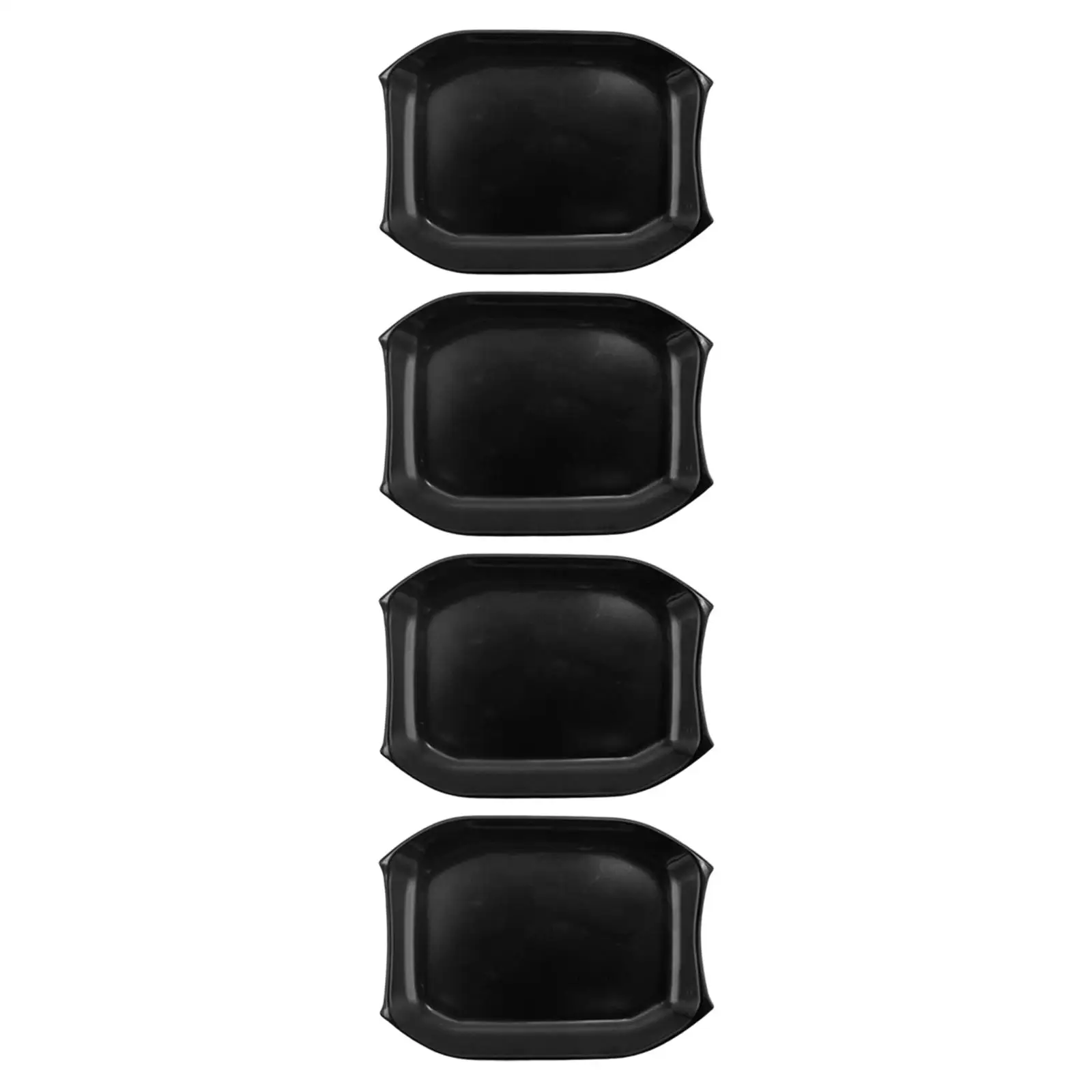 4Pcs Door Bowl Handle Protector Sticker, Outer Door Bowl Trim Sticker Car Door Handle Bowl Covers Trim for JL Jlu , ,Jt