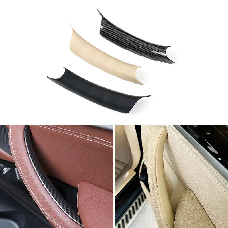 

Car Interior Door Panel Handle Pull Trim Cover ABS Inner Accessories For BMW X5 X6 E70 E71 2007-2013 F15 F16 2014-2018