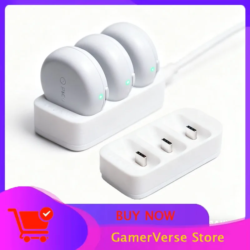 لملحقات قاعدة شحن جهاز تعقب الحركة PICO USB C حامل شحن VRchat Players vr الملحقات #1