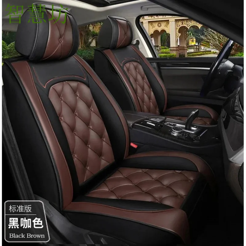 

Suitable ​​ 2025, new full set of diamond-stitched leather car seat covers, all-season, universal fit for sedan, SUV, truck​​