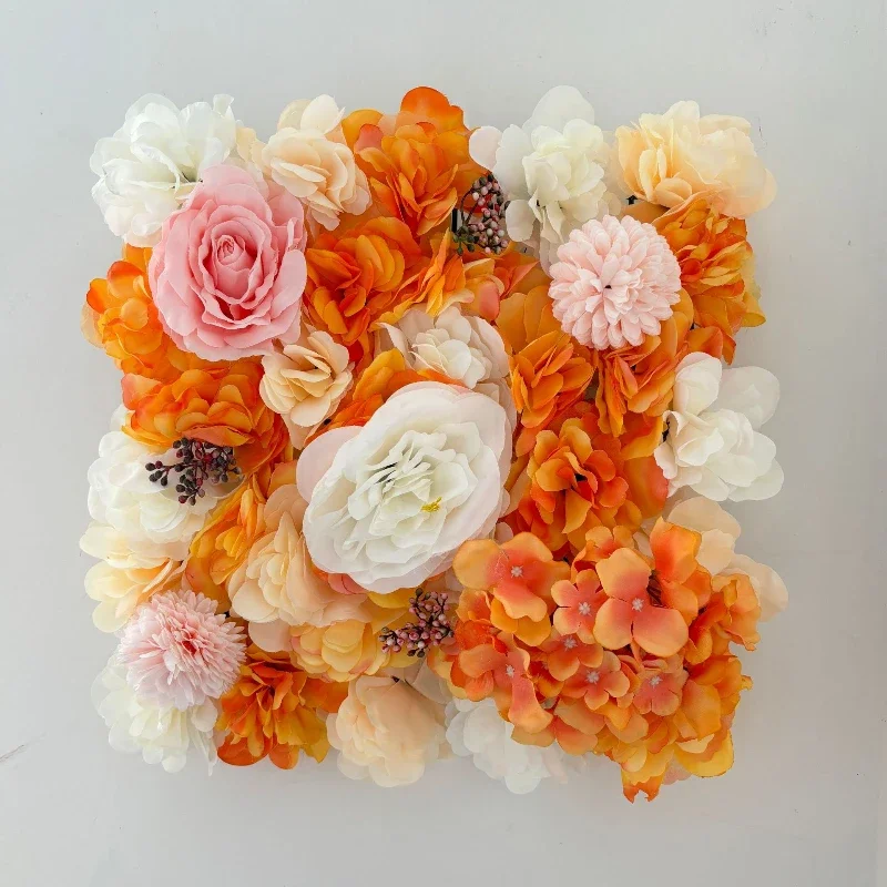 35CM Artificial Flower Wall Silk Flower Interior Decoration Hotel Wall Wedding Roadguide Flower Arrangement Photography Props