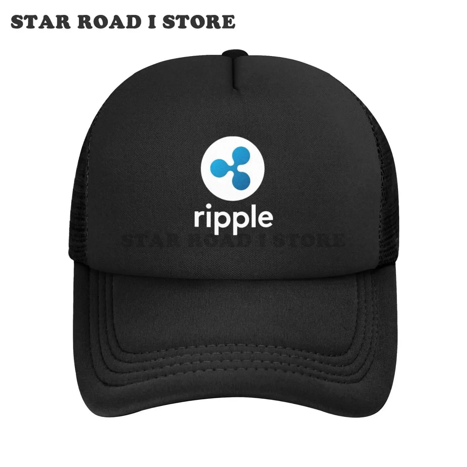 Ripple Baseball Cap XRP Crypto Cryptocurrency Trendy Unisex Men Washed Hip Hop Hats High Quality Design Running Baseball Caps