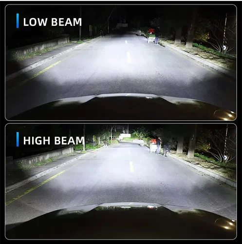 Imagen 2 del producto Erruso 2 uds 300W 300000LM H7 H4 faro Led H1 H11 9005 HB3 9006 HB4 9012 bombilla faro de coche Mini lámpara Led automática