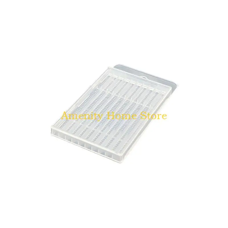 F26C Plastic Drill Bit Storage Case Box With Sections And Hanging Hook