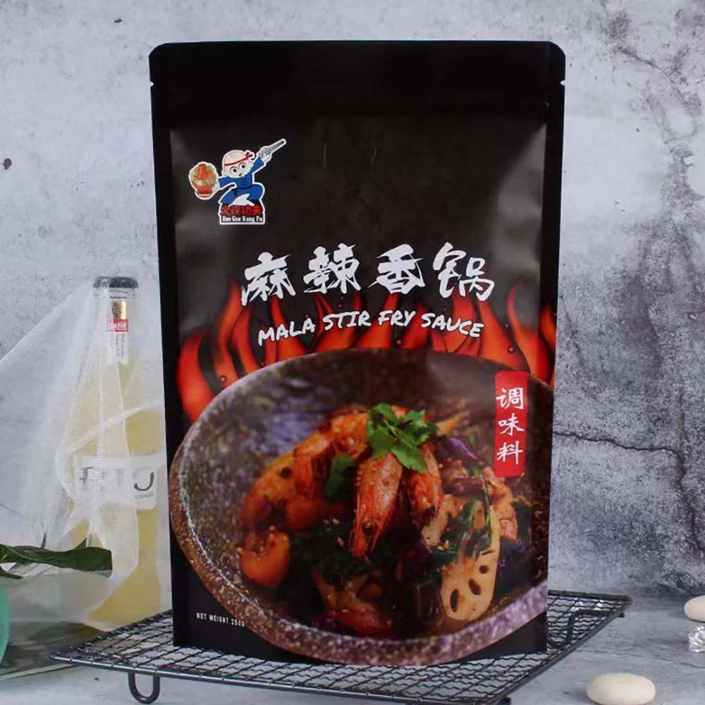 7 Work Days Fast Delivery For Custom Printed Resealable High Barrier Plastic Aluminum Foil  Protein Powder Package Bag