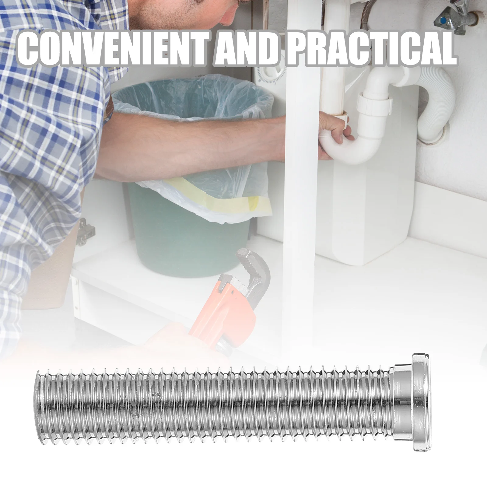 Długa śruba Sitko do zlewu Wydłuż śruby do zlewów