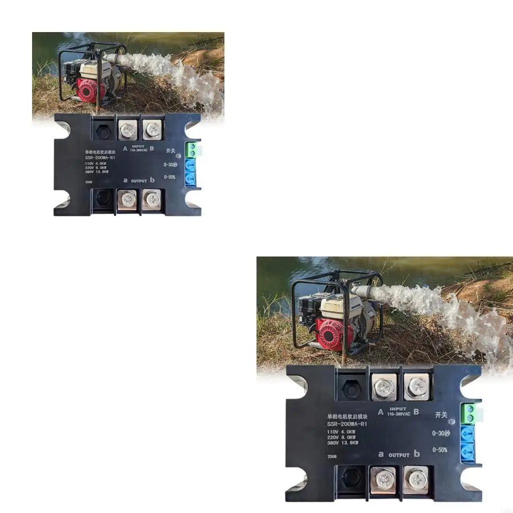 

Модуль привода однофазного двигателя мощностью 8 кВт. Снижение скачков тока. Малый размер. Легкий монтаж для мощного