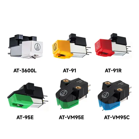 Original Audio Technica AT3600L AT95E AT91 AT91R ATVM95E ATVM95C LP Vinyl Record Player MM Cartridge