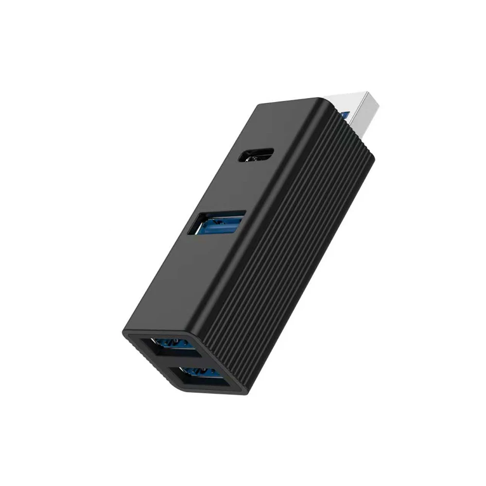 4 in 1 USB 3.0 HUB Adapter Extender Mini Splitter Box 1 to Type C Hub High Speed USB C 2.0 for PC Laptop HDD U Disk Card Reader
