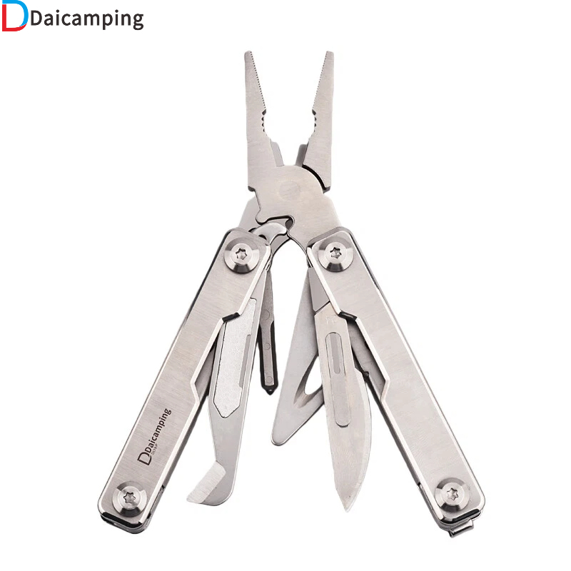  Daicamping DL19 DL16 Multifunctional Multi Tools Set Scissors Hand Tools Mini Stainless Steel Knife Multitools Pliers