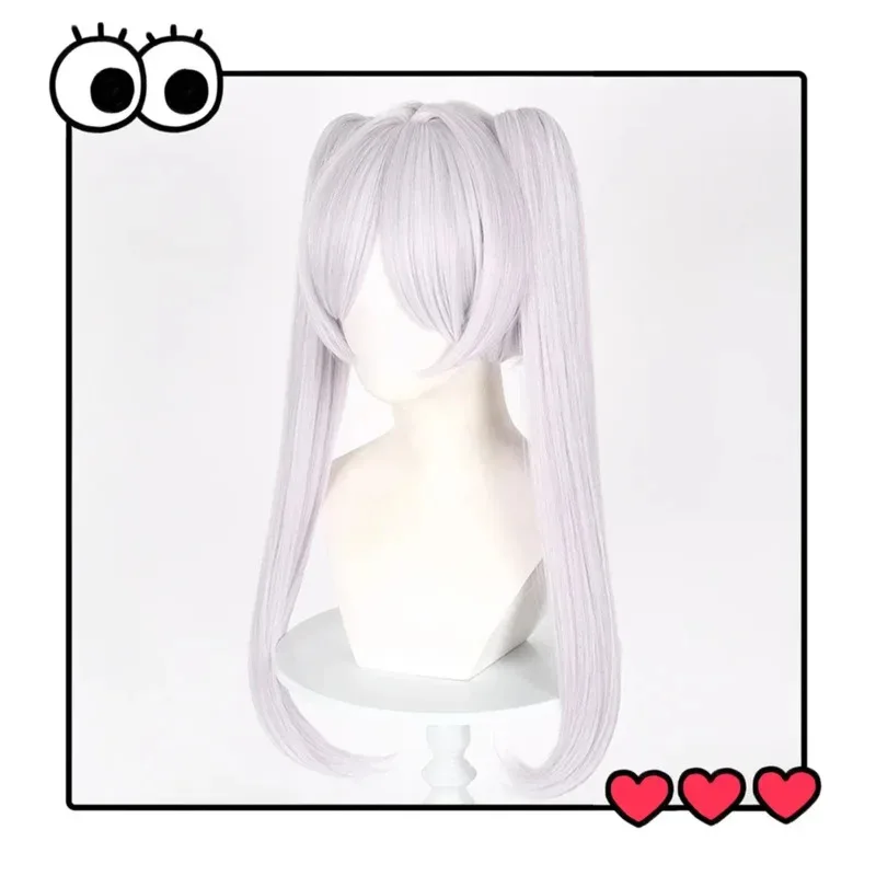 2025 New Sousou No Frieren Cosplay Costumes Wig Earring Set Women Outfits Halloween Anime soap no freeze Clothes AA