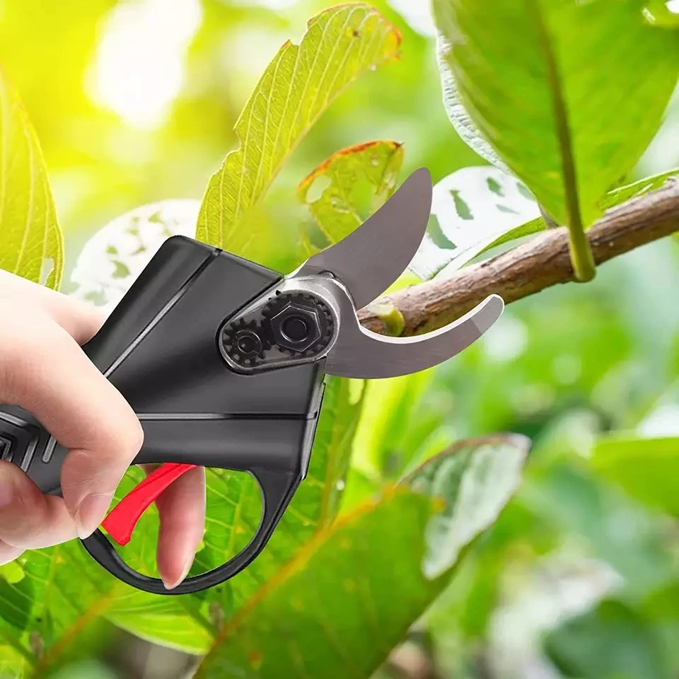 Cordless Electric Pruning Shears For Rechargeable Worx Battery Secateur Pruner Bonsai Cutter Branches Scissor Garden Power Tool