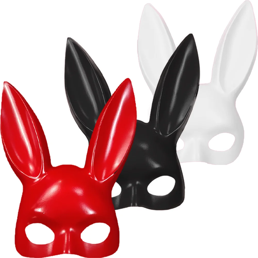 Sexy Bunny Rabbit Girl Mask Ear Headgear Headpiece Cosplay Masquerade Dj Night Club Bar Dress Up Party Costume Props