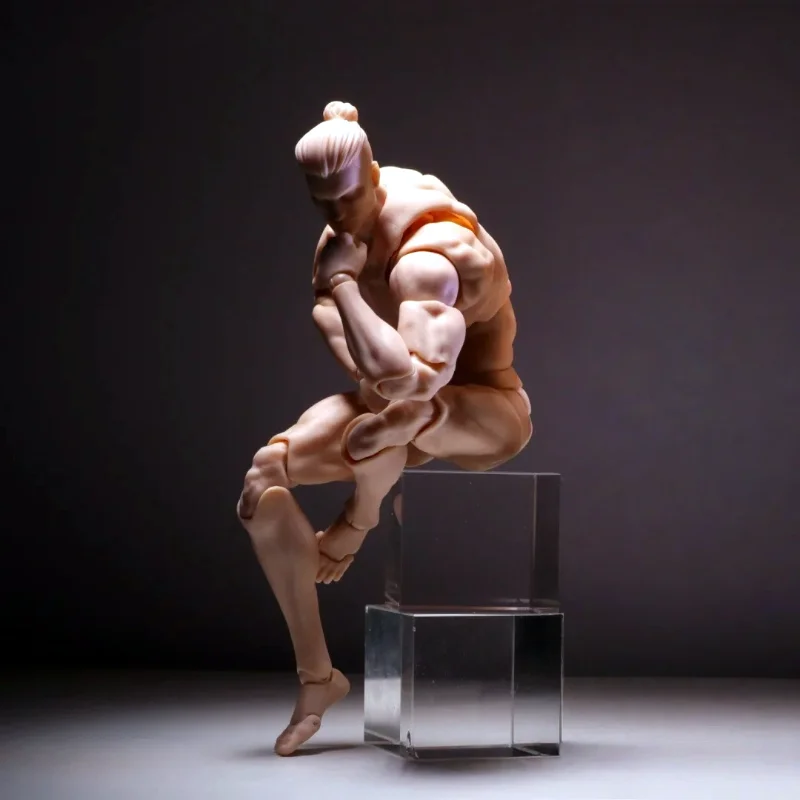 

В наличии 1/12 Romankey X Cowl Мужской супер гибкий шарнирный корпус Фигурка Шарнирное тело Белый Желтый Черный Коллекционная игрушка