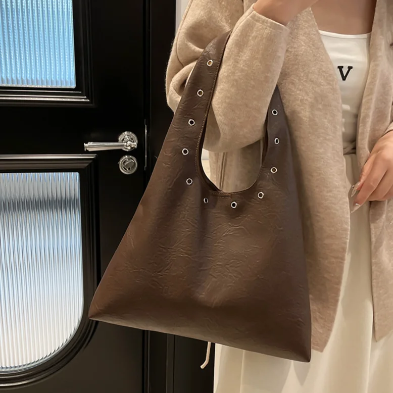 

​​2025 Autumn Winter New Women Spacious Tote Bag Multi-way Crossbody Shoulder Purse Large Capacity for Work College Commute