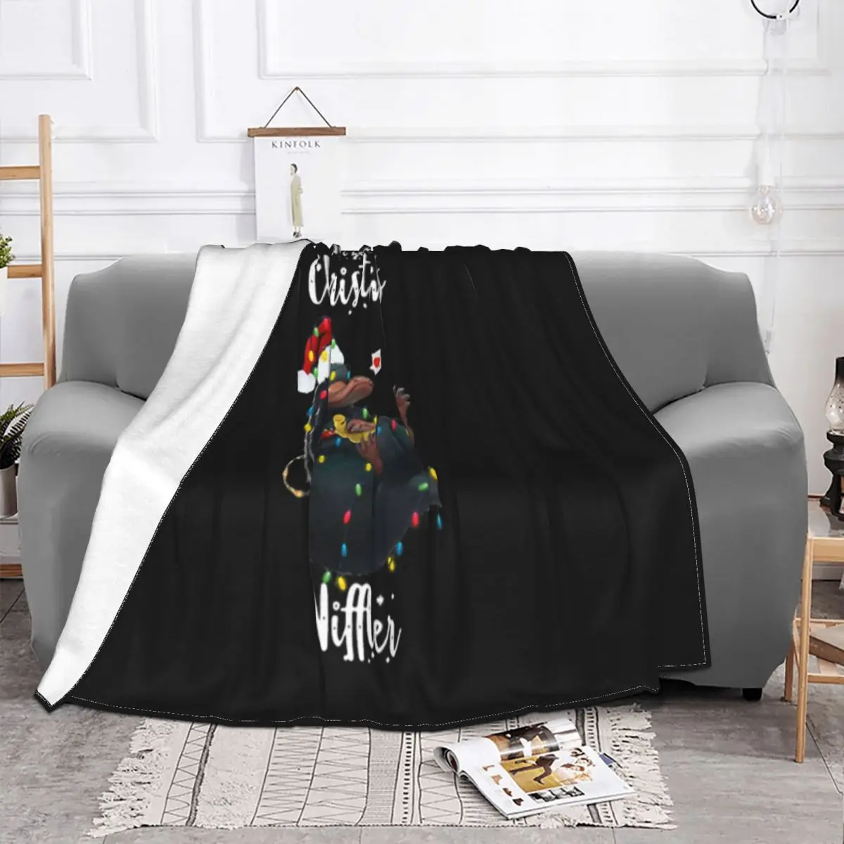 All I Want For Christmas Is A Niffler More Colors Female Male Straight Music Summer High Quanlity Colour Geek Throw Blanket