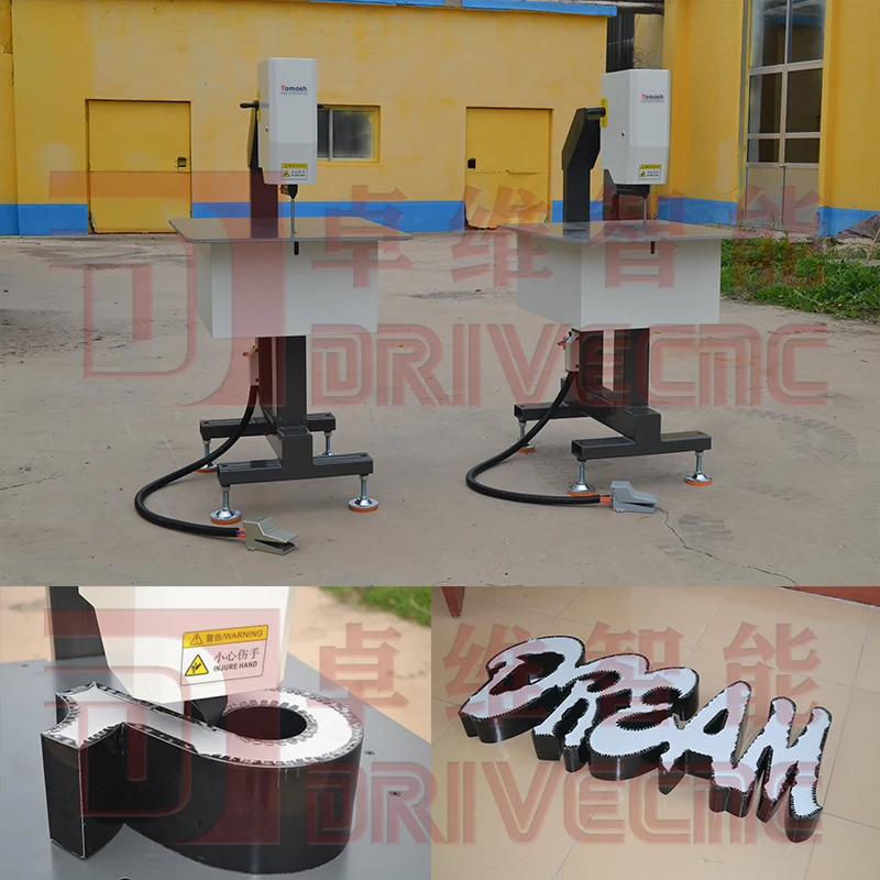 Character Shell Riveting Machine Letter Making Machine 3D Letter Bender