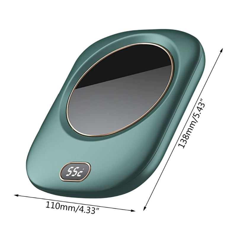 USB Warmer Cup-Pad Gadget Coffee Tea Drink USB  Tray Mug Pad  Office Gift for Adults with 3 Temperatures