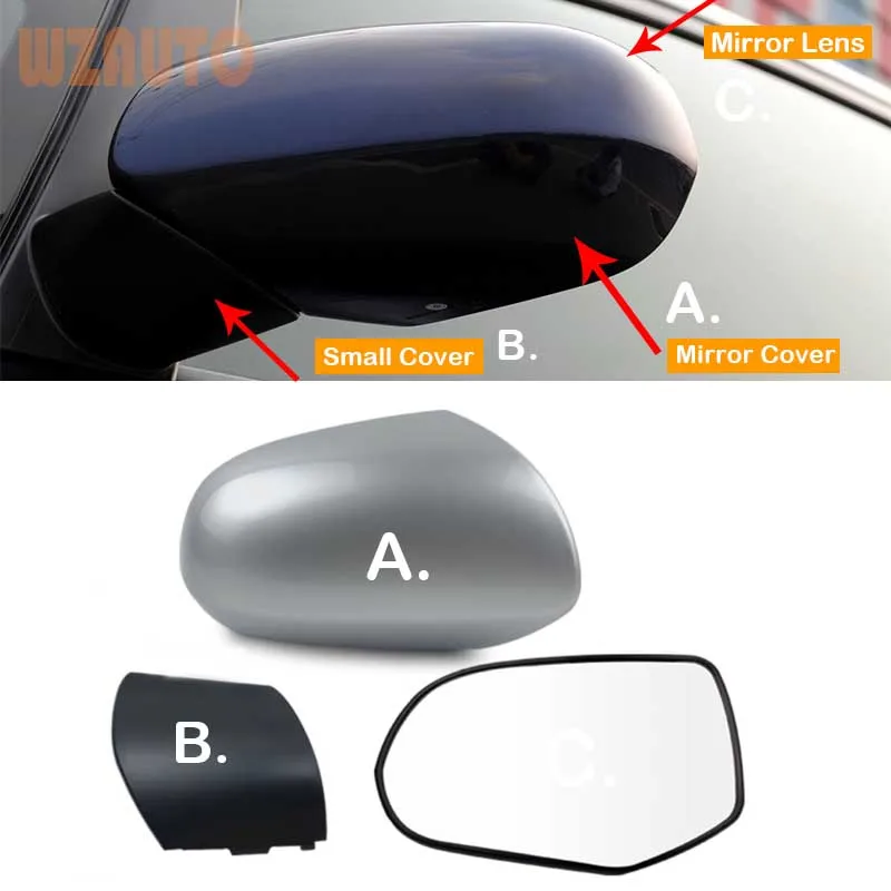 

Auto Rearview Side Mirror Accesorios Cover Shell/Housing Cover Mirror Lens For Honda Odyssey RB1 2005 2006 2007 2008