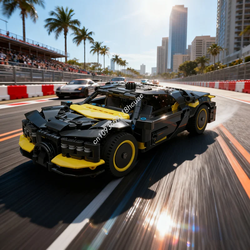 817pcs MOC Bugatti Chiron Alternatieve Technische Model bouwstenen Bouw speelgoed Monteren DIY kerstcadeau creatieve Kinderen