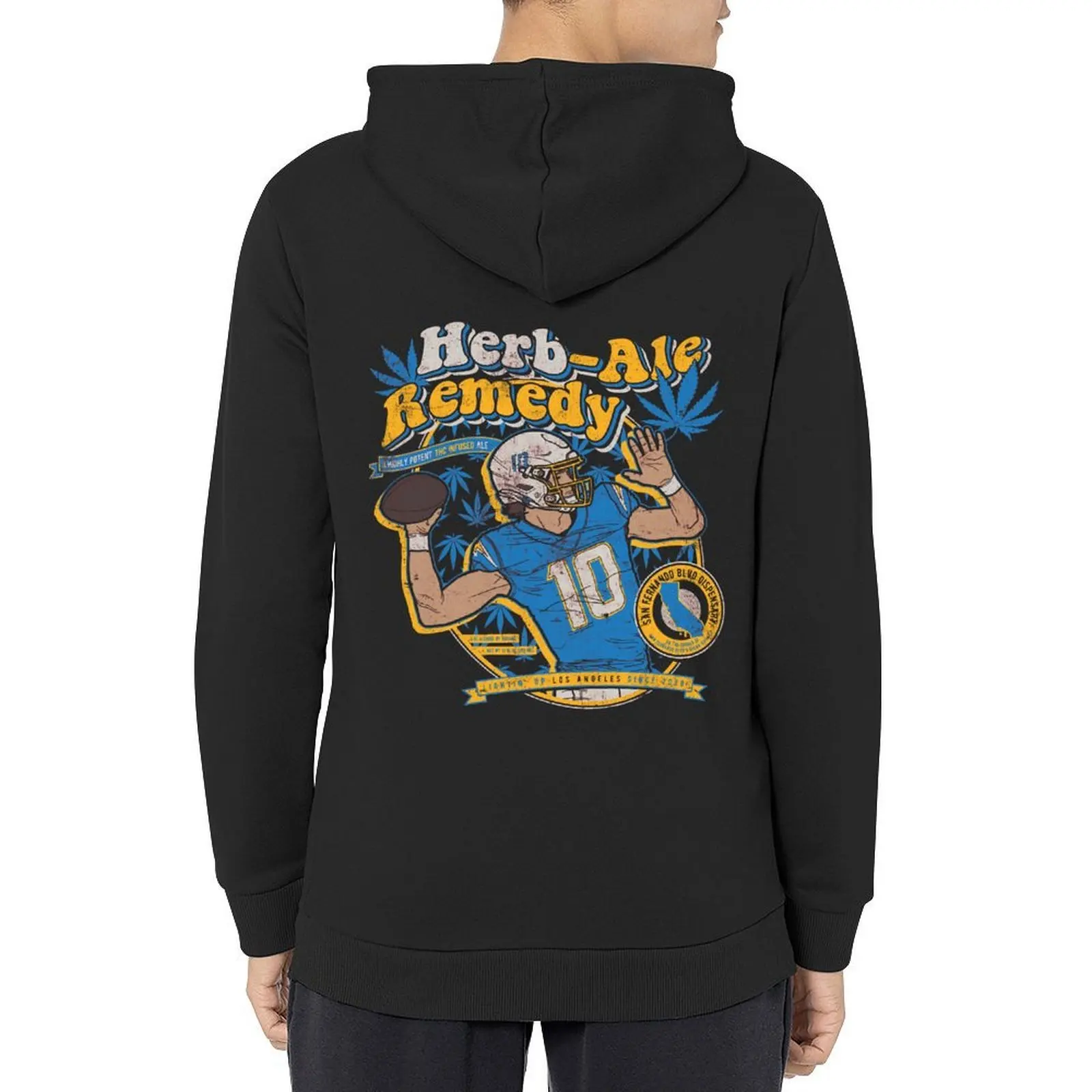 

Justin Herbert Herb ale Remedy Hoodie men's clothing men's coat graphic t shirts men autumn clothes hoodies and sweatshirts new