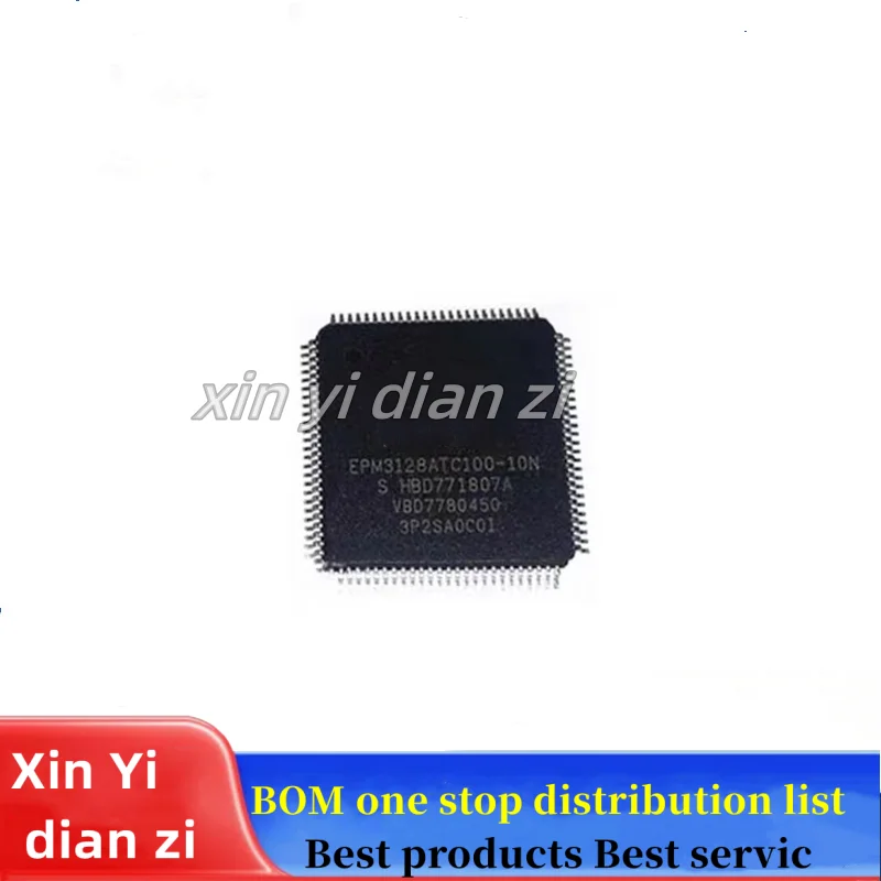 1pcs/lot EPM3128ATC100-10N  EPM3128 QFP Logic unit ic chips in stock