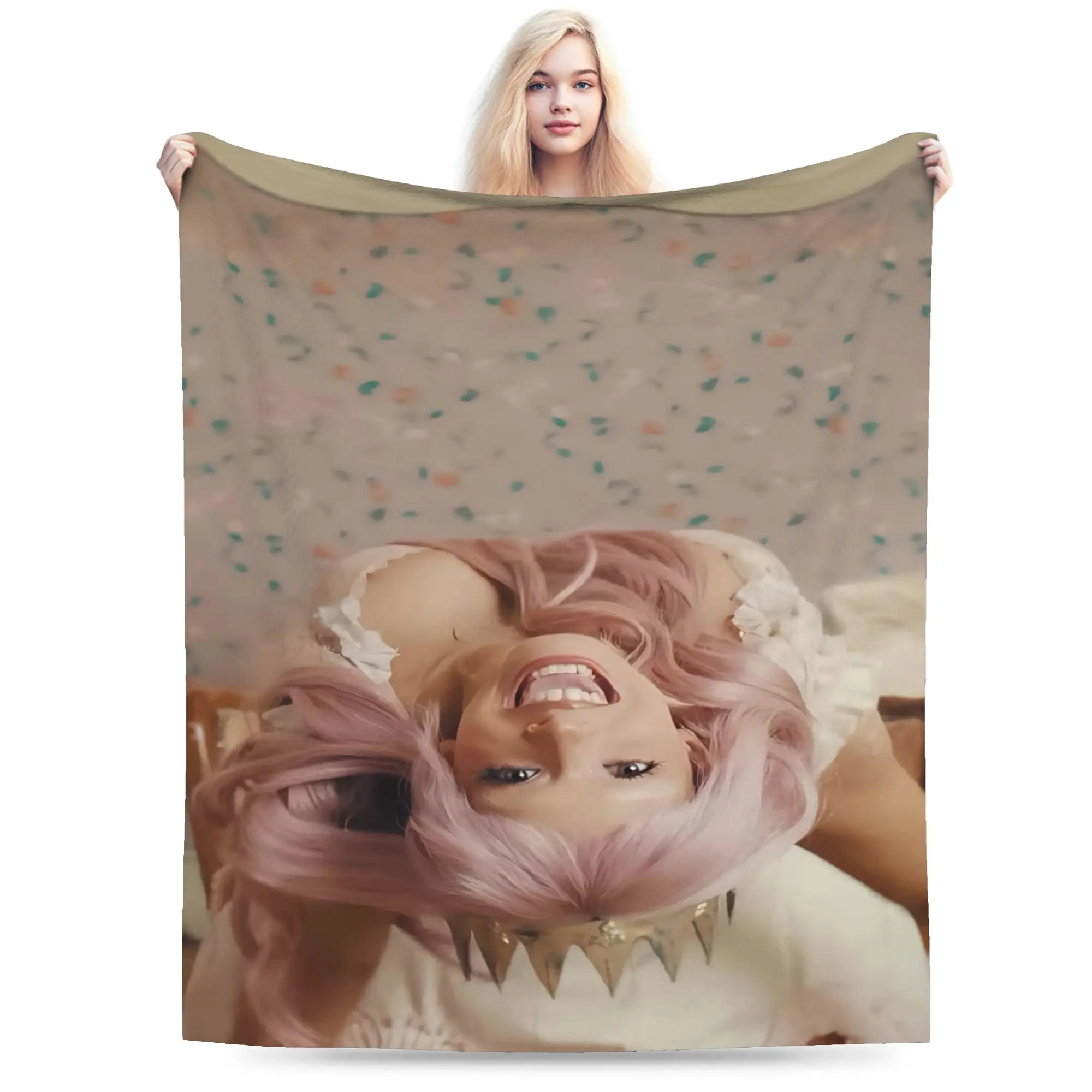 HADES SACRIFICE Melanies Martinez Merch Blankets Soft Flannel  Throw Blanket Comfortable Bedspread