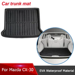 Car Rear Trunk Mat Waterproof Protective Liner Trunk Tray Floor Mat Auto Accessories for Mazda CX30 CX 30 CX-30 2024 2020~2023