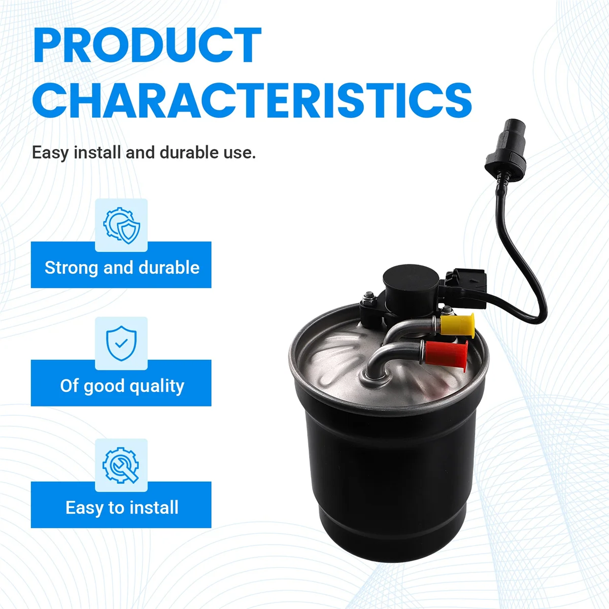 フォードフォーカス用ディーゼル燃料フィルター,mk4,kuga,mk3,1.5, 2.0,jx619155ac,jx619155ad,JX61-9155-AC, JX61-9155-AB,jx619155ab