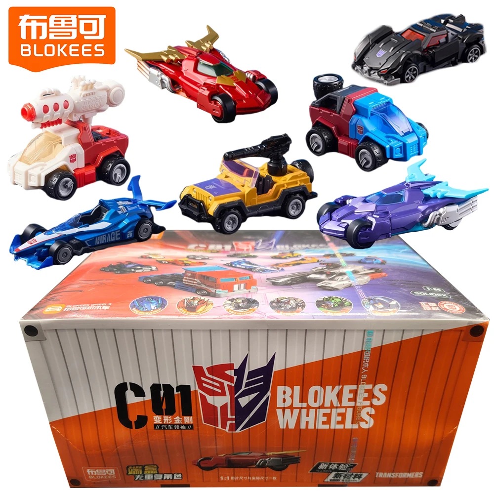 

New Genuine BLOKEES Transformers Blind Box Building Block Optimus Prime Car Toys High Detailed Collectible Gifts for Enthusiasts