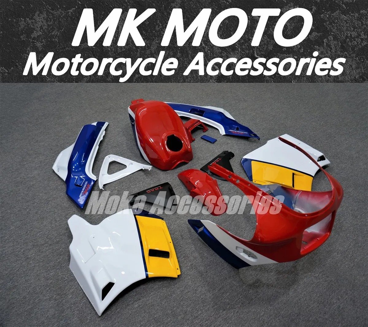 

Motorcycle Fairings Kit Fit For NS400R 1986 Bodywork Set High Quality Abs Injection Blue White Yellow Red