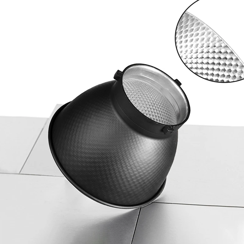 

1 шт., 7-дюймовый стандартный отражатель, диффузор, абажур с креплением Bowens, студийная стробоскопическая вспышка, отражатель из алюминиевого сплава