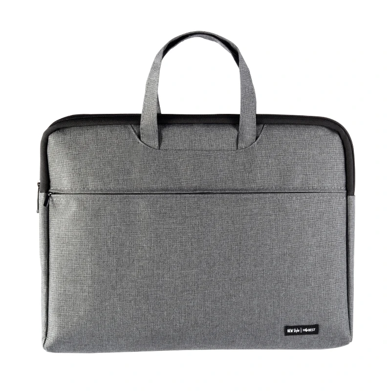 1 pz Business Canvas Light Laptop Bag A4 File Bag Handbag Simple Series Travel Portable Design