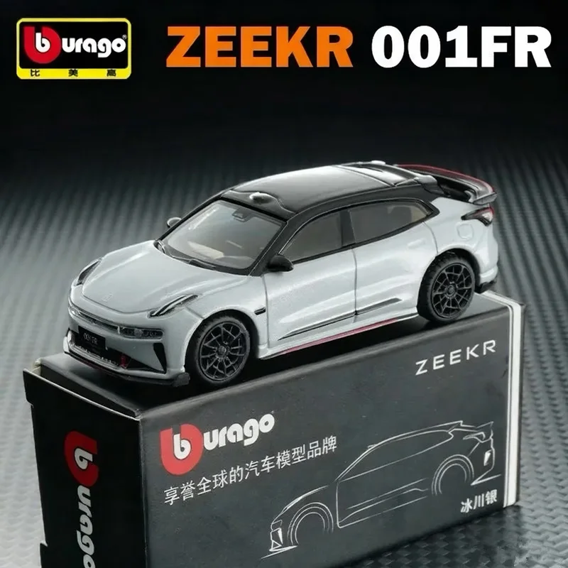

Bburago 1:64 ZEEKR 001 FR Alloy Station Wagon Car Model Diecasts Metal New Energy Vehicles Sports Car Model Simulation Kids Gift