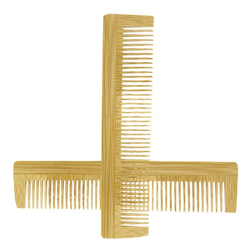 1Pcs Wooden Comb Bamboo Massage Hair Combs Natural Anti-static Hair Brushes Hair Care Massage Comb Men Hairdressing Styling Tool