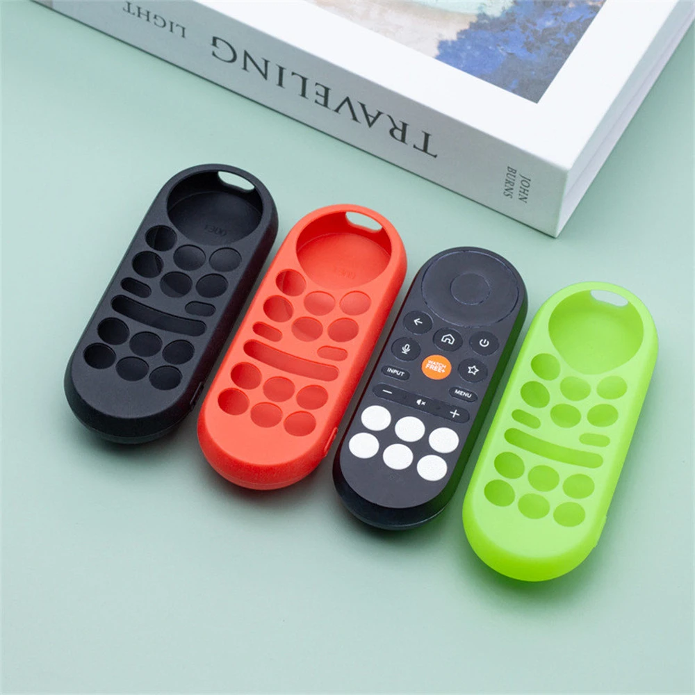 Silicone Case for XRT281 Voice Remote Control Shockproof Anti Slip Protective Cover