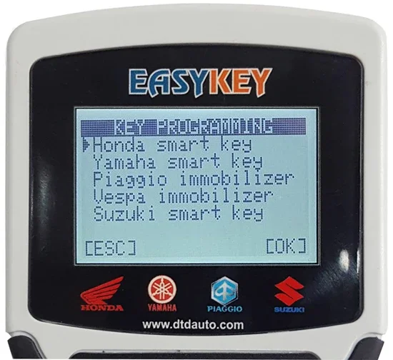 Easykey 6 - An Easy Tool For Electronic Key Programming With Smart Key Function, ODO-Meter Function & Immobilizer Functions