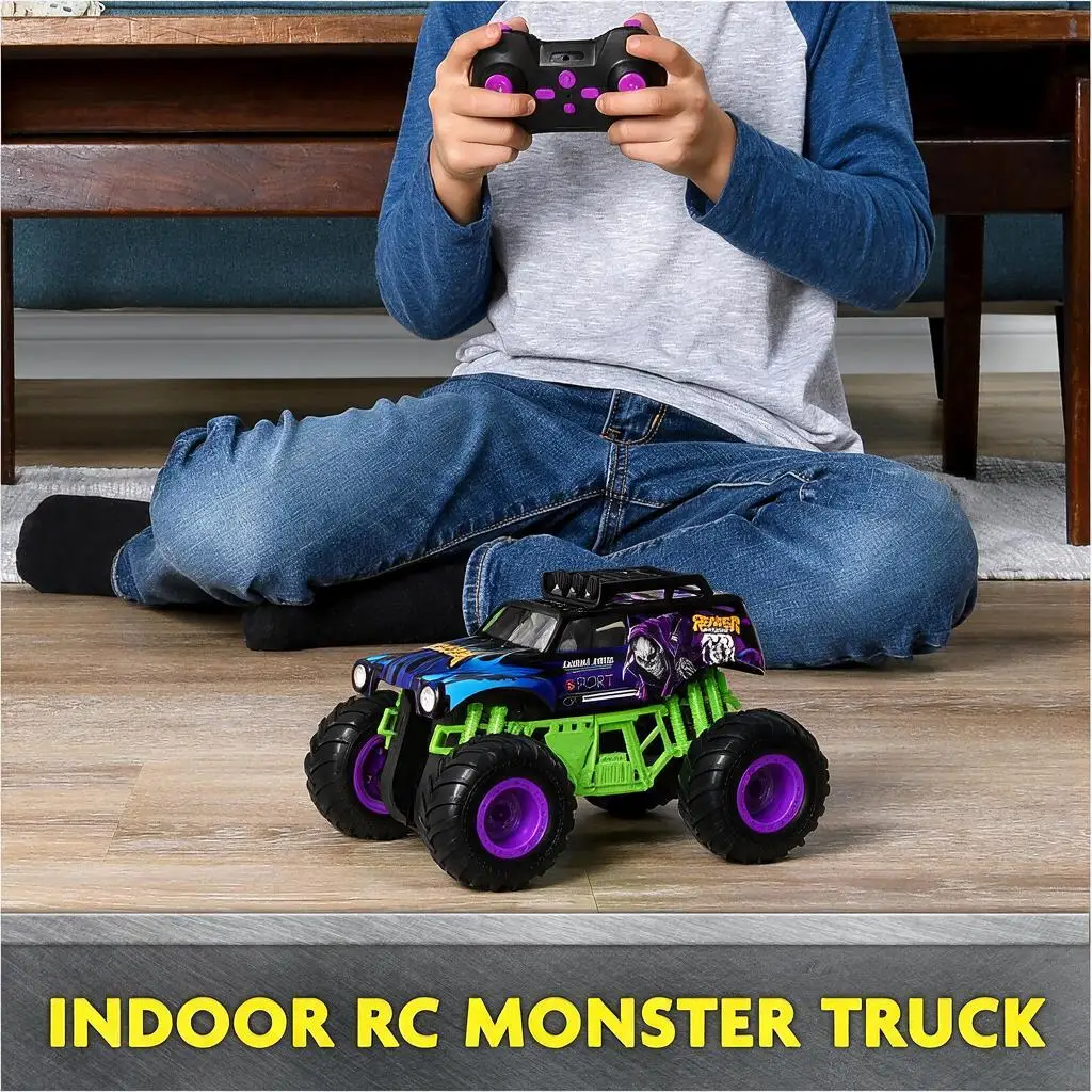 Party Favors  Monster Jams Grave Digger Remote Control Monster Truck, 1:24 Scale, 2.4 GHz