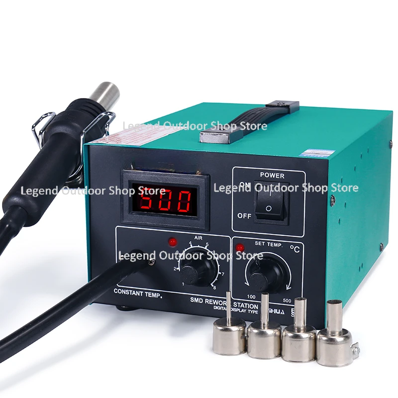 

Воздушный насос, тепловая пушка, цифровой дисплей, регулируемая температура, обслуживание мобильного телефона, сварочный демонтаж, стол